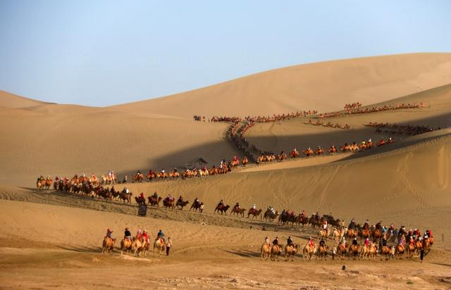 “一带一路”建设带火敦煌旅游